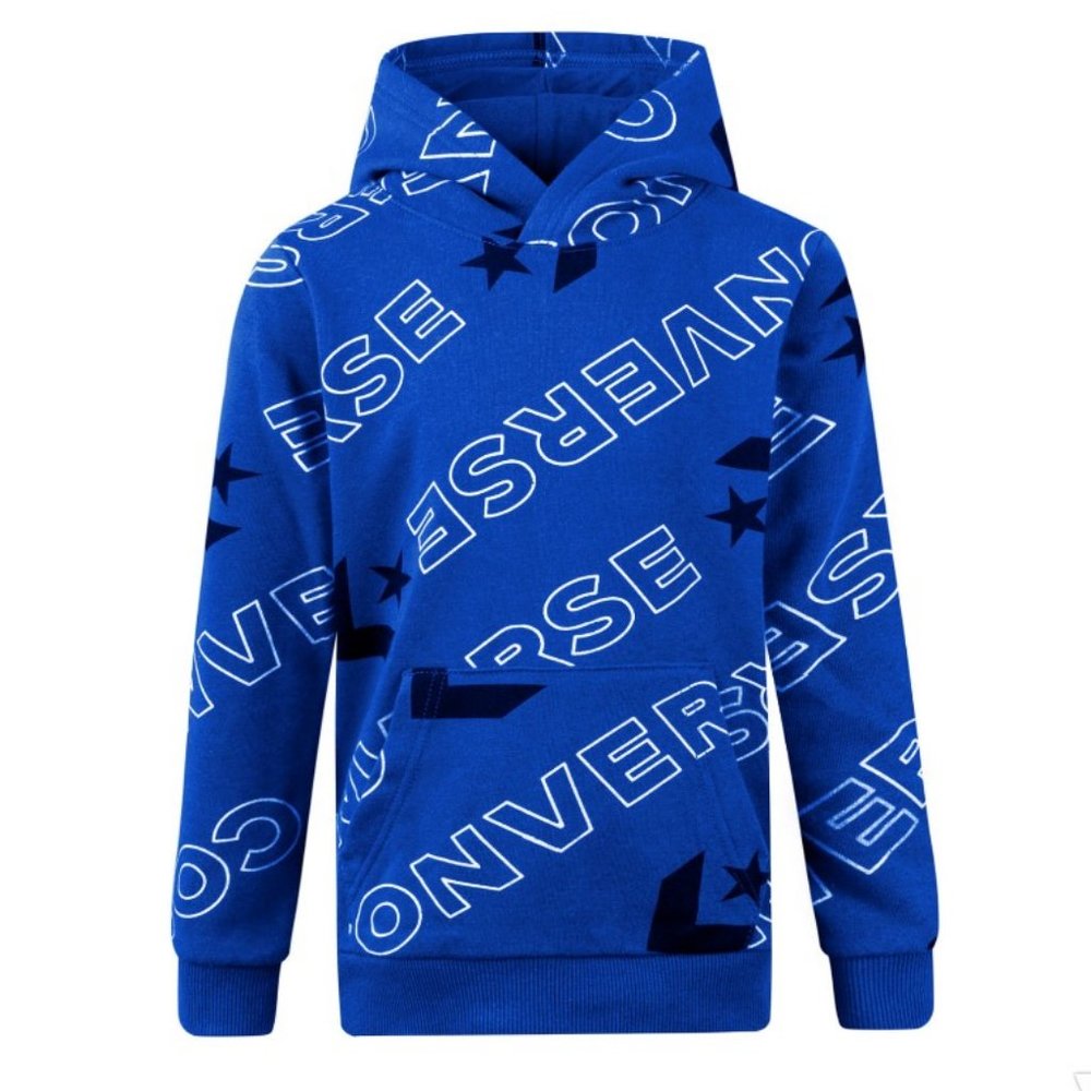 Converse Big Boy's Logo Print Hoodie